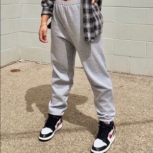 cute light gray sweatpants for winter/fall